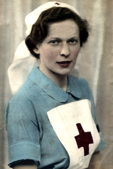 Red Cross Nurse Marjorie Joan Holgate, 1943