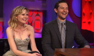 Kirsten Dunst and Tobey Maguire on Friday Night With Jonathan Ross