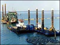 Gazprom'a ait bir tesis