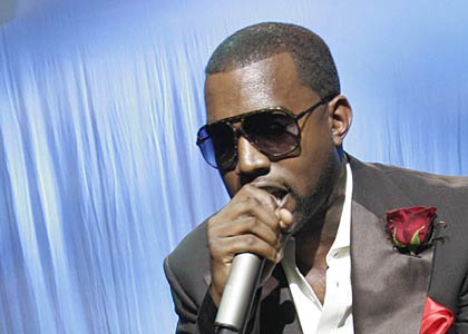 Kanye West at Abbey Road for Radio 1