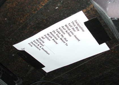Franz Ferdinand live at the Scala