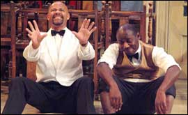 Louis Emerick as Sam and Trevor Laird as Willy