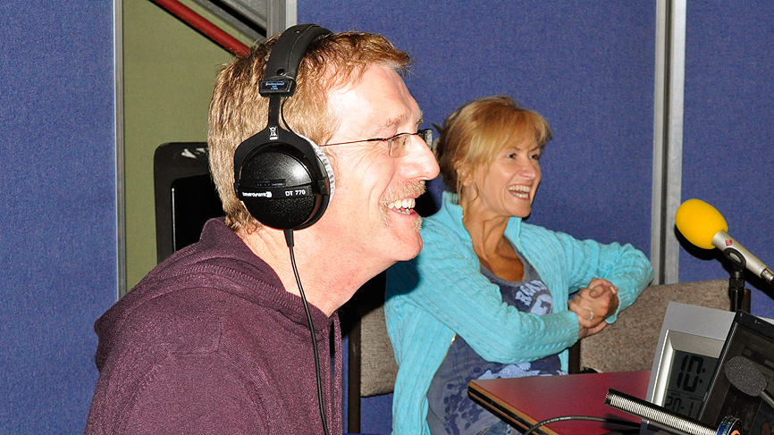 Richard Gordon with Jackie Bird