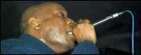 Mystro raps live