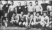 Elenco do Uruguai, bicampeão do mundo em 50