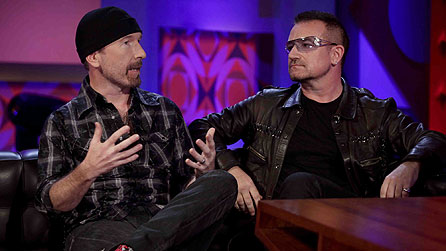 The Edge and Bono from U2