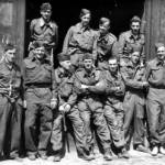 Reg, third from left on front row. With the Home Guard, 1942 Reg, third from left on front row. With the Home Guard, 1942