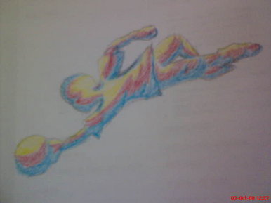Basketball drawing