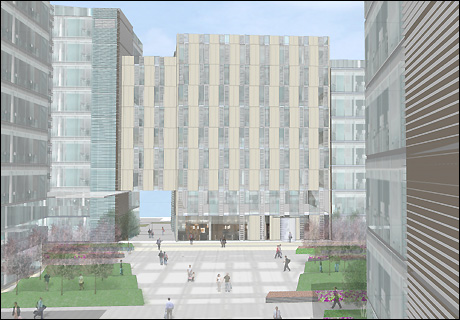 Artist's impression of the development