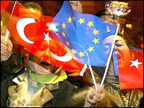 Türkiye AB bayrakları