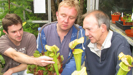 Adam with Mark Long and Nigel Brown. Adam with Mark Long and Nigel Brown.