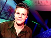 Picture: Simon Grant, Angellica Bell and Jake Humphrey