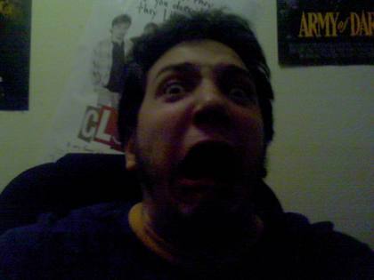 A yawn or a scream, who knows