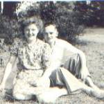 The Bride and Groom Streatham Common Streatham  London 1947