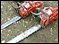 Chainsaws.