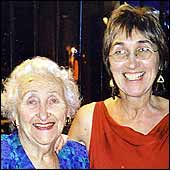 Michele Hanson and her mother