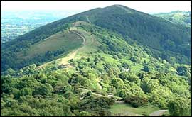 Image of the Malvern Hills taken by Andrew Brown