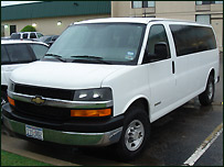 The stormchasing van