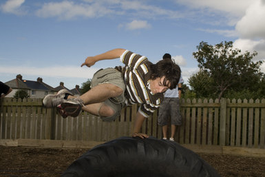 Tyre jump