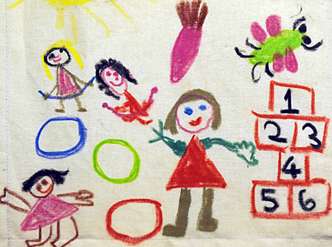 A child's drawing