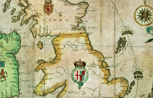 Old map of britain Old map of britain