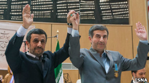 احمدی نژاد و مشایی