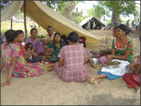 Refugees in Vakarai