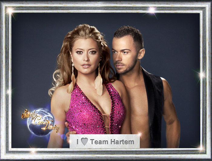 Holly Valance and Artem Chigvintsev