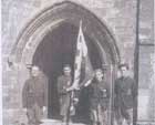Y criw gwreiddiol: Elvet Thomas, Maxwell Evans, Alan Greedy a Ray Sands 