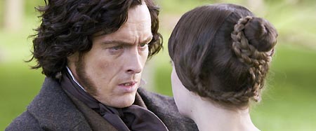 Toby Stephens as Rochester and Ruth Wilson as Jane