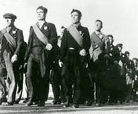 The Jarrow crusade on the march