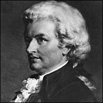 Um retrato de Wolfgang Amadeus Mozart