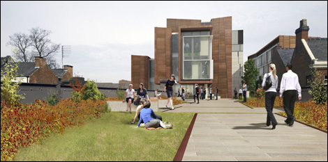 Artist impression of the Friar Gate development