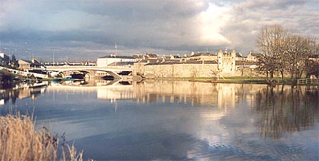 View of Enniskillen Castle from the road to Ballyshannon