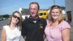 Jackie and Mo with Caz, the former Mr Lisdoonvarna.