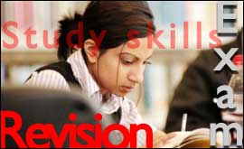 Woman studying