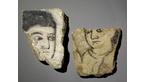 Harem wall painting fragments