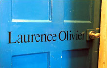 Laurence Olivier's dressing room