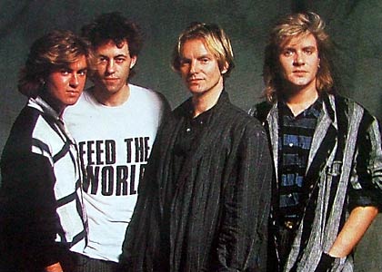 The 20th Anniversary of Band Aid Gallery