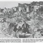 Eric Road after the raid,  We survived this.