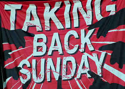 Taking Back Sunday banner