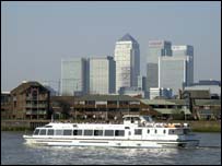 Canary Wharf, em Londres