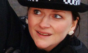 Rosie Cavaliero as PC Sally Frank