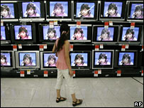 TVs na China