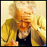 Idosa com alzheimer