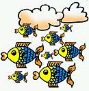 raining fish.