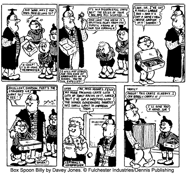 Box Spoon Billy - from Viz 
