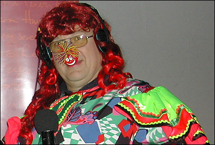 Bradders as a laydee!