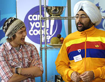Sam Nixon and Hardeep Kohli