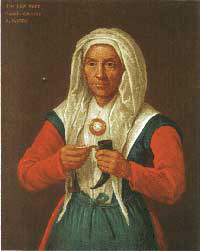 The hen wife of Castle Grant